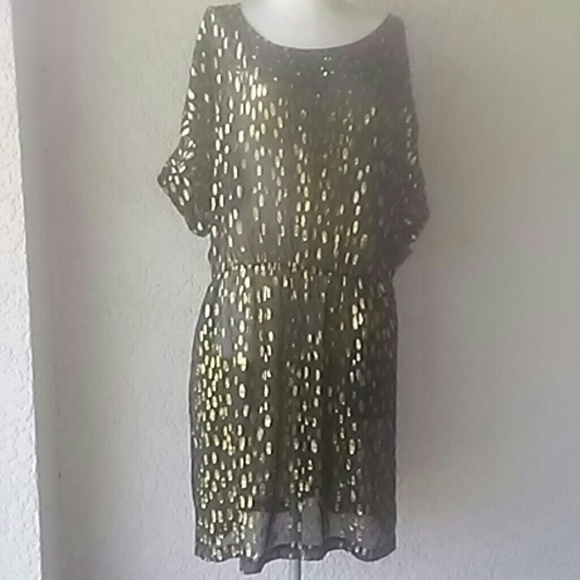 DKNY Sparkly Tunic Dress - Picture 6 of 7